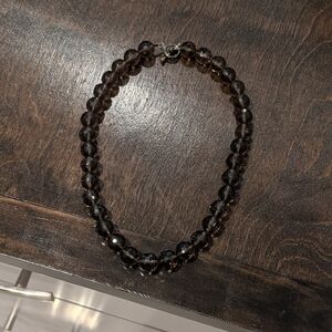 17-Inch Smokey Quartz Necklace